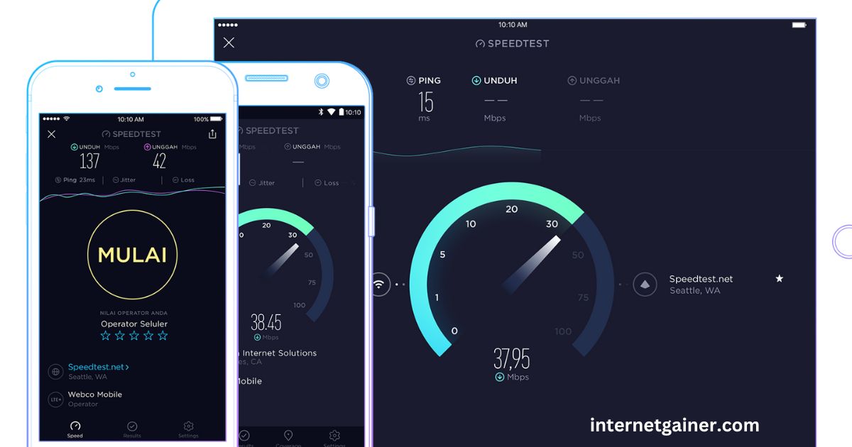 Comporium Internet Speed Test Results