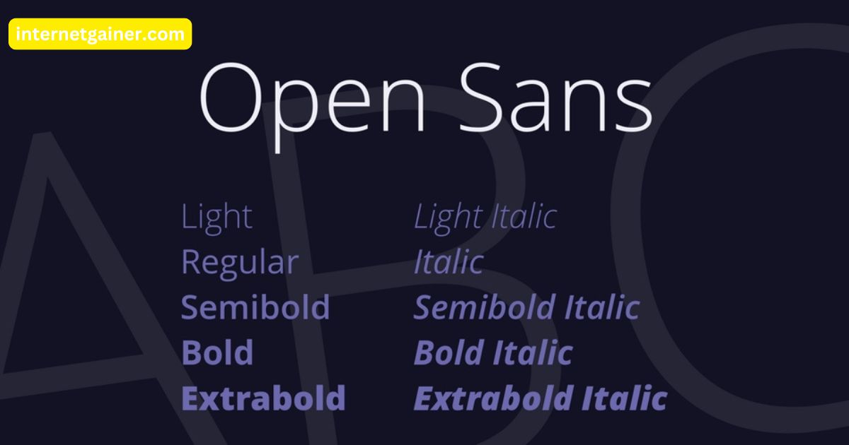 Download the Spectrum Internet Sans Font