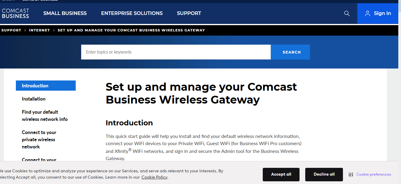 Comcast Business Internet and Phone Plans